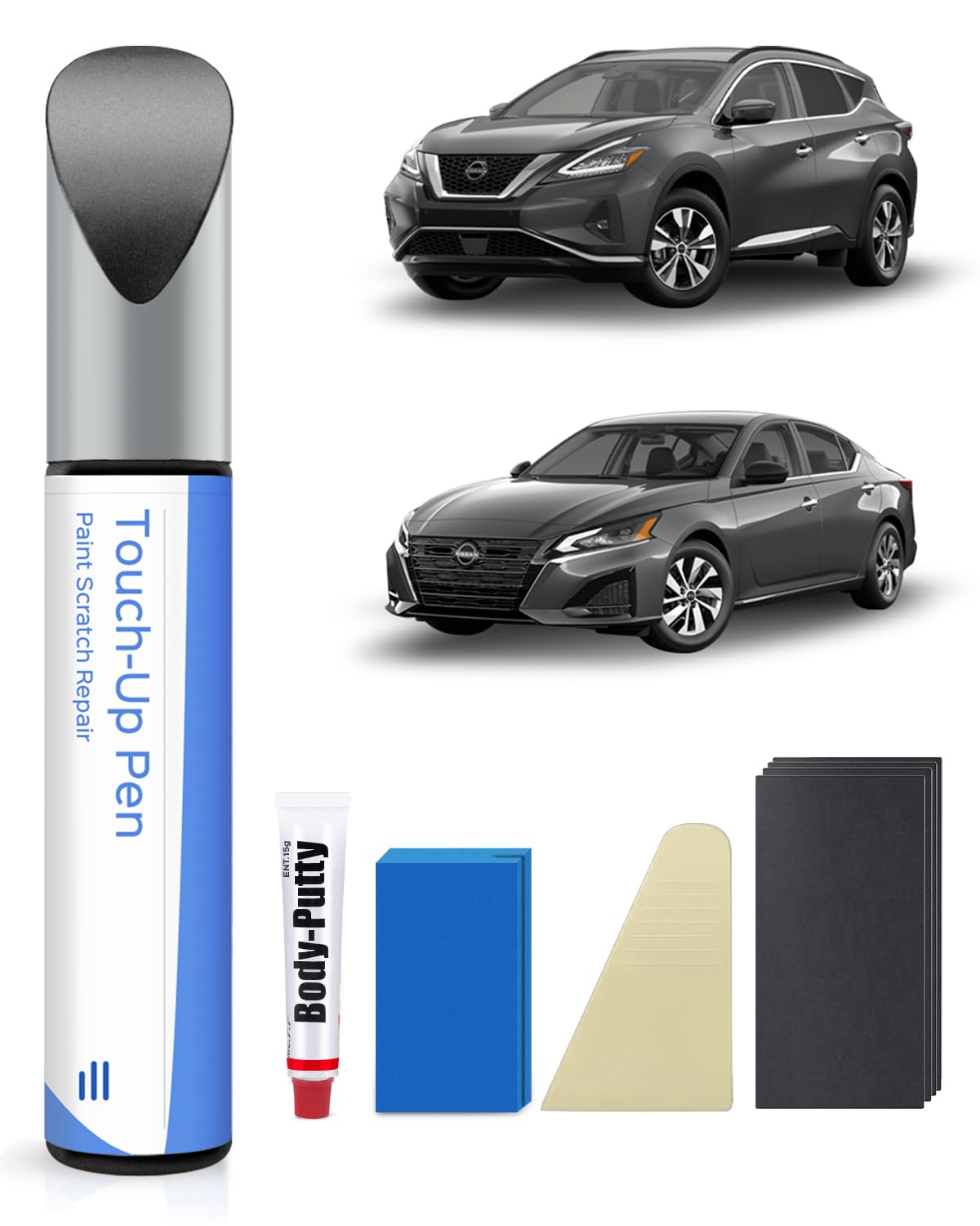 PARTS4EV KAD Gun Metallic Lackstift für Nissan Kit– Exakte Übereinstimmung für Chips und Kratzer PARTS4EV KAD Gun Metallic Lackstift für Nissan Kit– Exakte Übereinstimmung für Chips und Kratzer von PARTS4EV