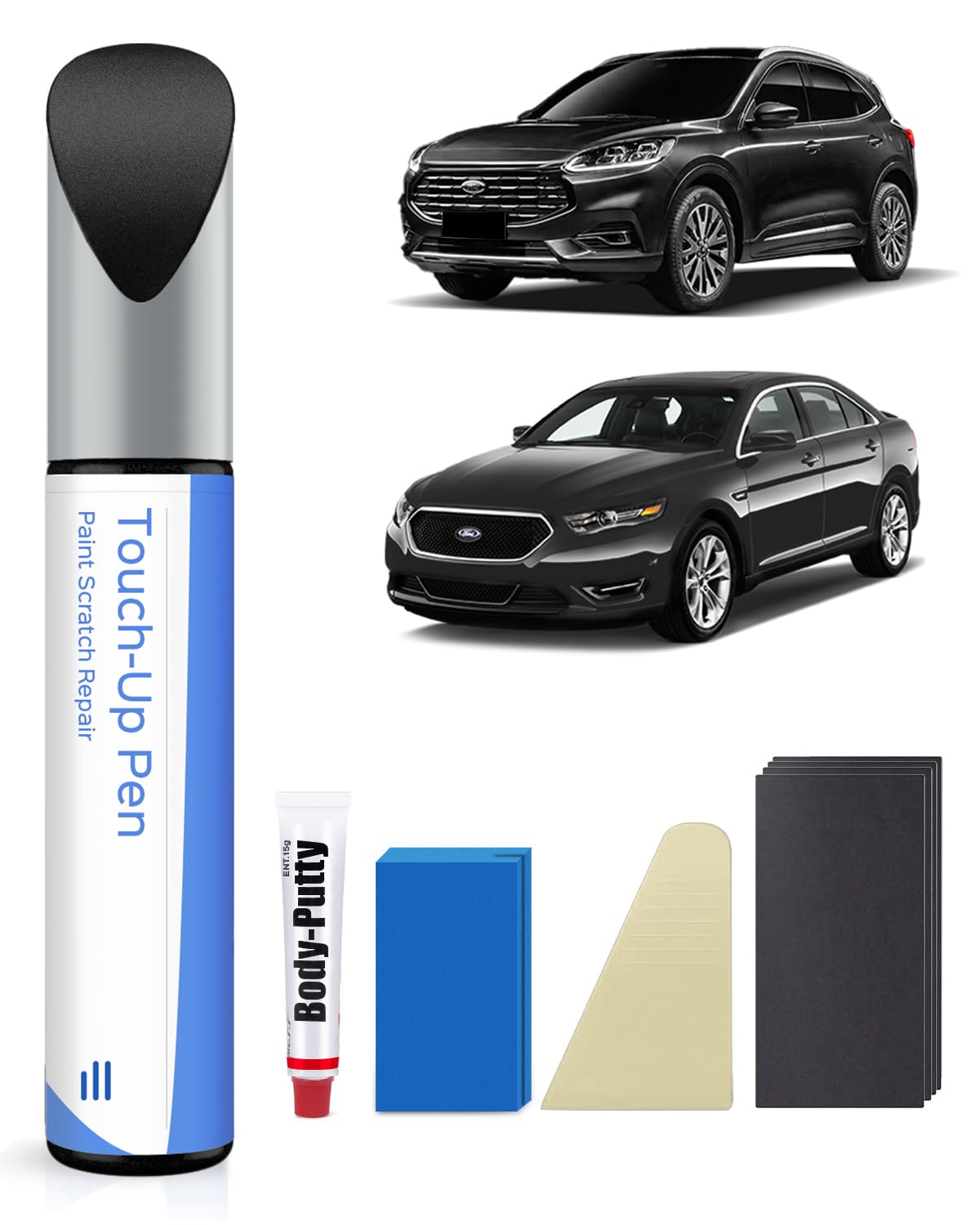 UH Tuxedo Black Nachbesserungslack Kit Kompatibel mit Ford Exakte Übereinstimmung für Chips und Kratzer UH Tuxedo Black Nachbesserungslack Kit Kompatibel mit Ford Exakte Übereinstimmung für Chips und Kratzer von PARTS4EV