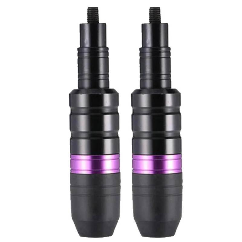 Motorrad Sturzbügel Motorradschutz 1 Paar Motorrad Motor Crash Protector Roller Anti Fallen Schiebe Schutz Stange Universal 8mm Motorrad Statorschutz(Purple) von PASPRT