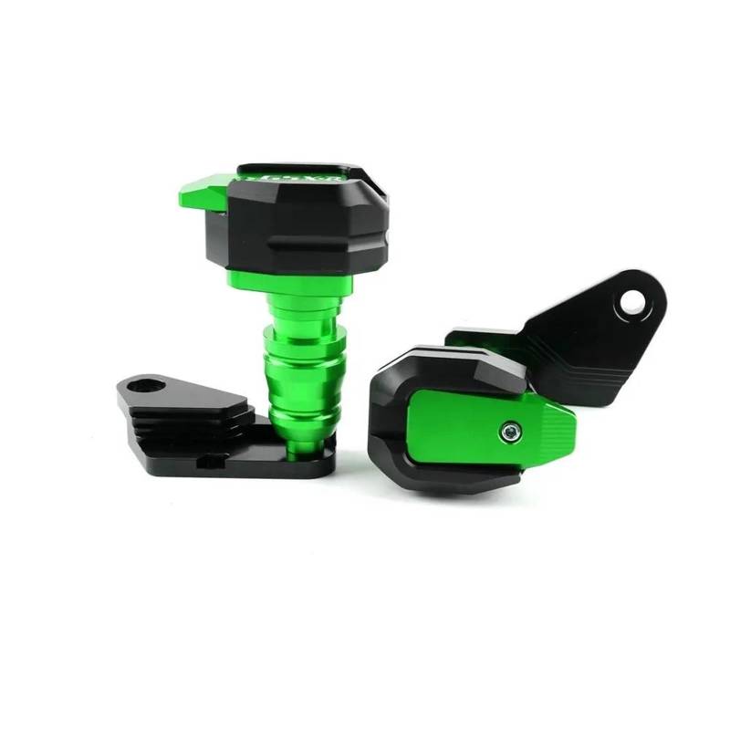 Motorrad Sturzbügel Motorradschutz Für Suzuki Für GSXR1000 K9 GSXR 1000 2009 2010-2016 Motorrad CNC Aluminium Rahmen Sliders Crash Protector Falling Protection Motorrad Statorschutz(Green) von PASPRT