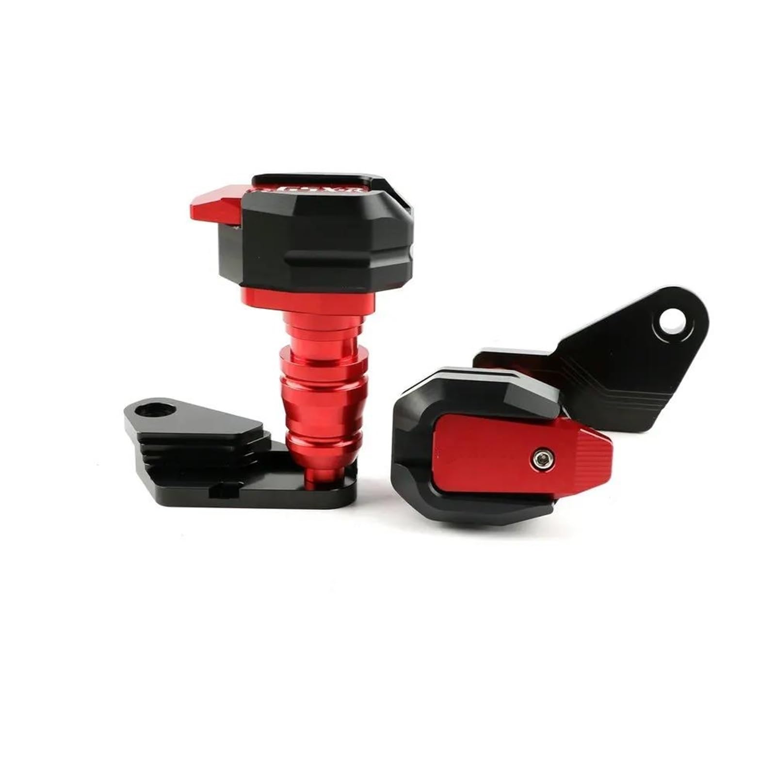 Motorrad Sturzbügel Motorradschutz Für Suzuki Für GSXR1000 K9 GSXR 1000 2009 2010-2016 Motorrad CNC Aluminium Rahmen Sliders Crash Protector Falling Protection Motorrad Statorschutz(Red) von PASPRT