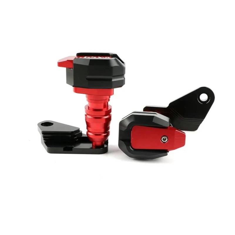 Motorrad Sturzbügel Motorradschutz Für Suzuki Für GSXR1000 K9 GSXR 1000 2009 2010-2016 Motorrad CNC Aluminium Rahmen Sliders Crash Protector Falling Protection Motorrad Statorschutz(Red) von PASPRT