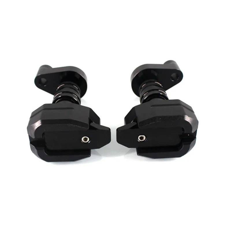 Motorrad Sturzbügel Motorradschutz Für YZF-R6 YZFR6 YZF R6 2003-2005 Motorradrahmen Slider Verkleidungsschutz Anti Crash Pad Protector CNC Fallschutz Motorrad Statorschutz(Black) von PASPRT
