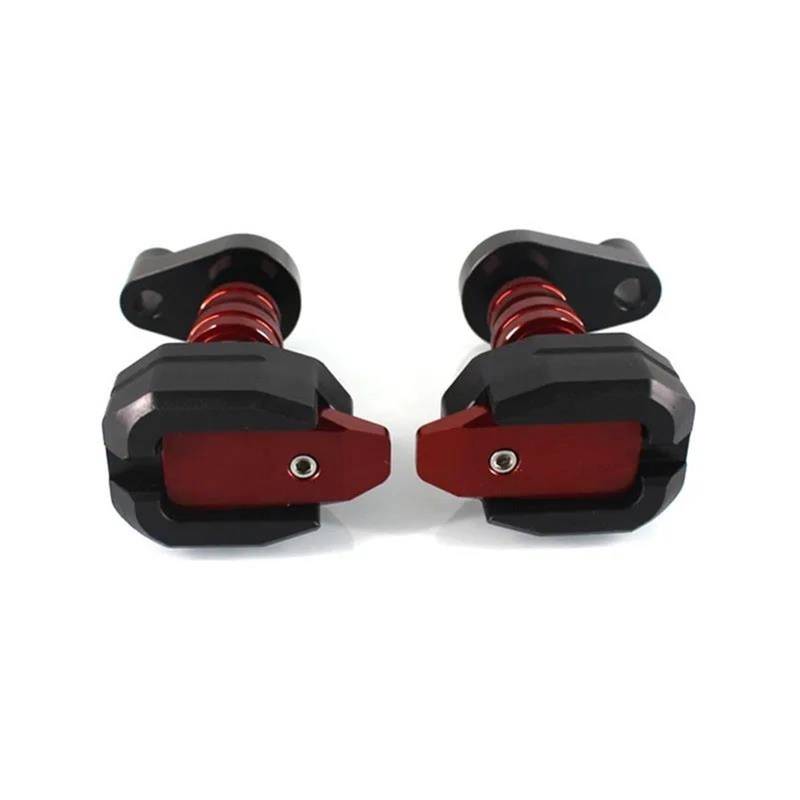 Motorrad Sturzbügel Motorradschutz Für YZF-R6 YZFR6 YZF R6 2003-2005 Motorradrahmen Slider Verkleidungsschutz Anti Crash Pad Protector CNC Fallschutz Motorrad Statorschutz(Red) von PASPRT