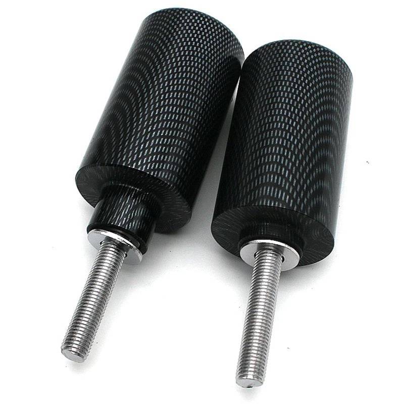 Motorrad Sturzbügel Motorradschutz Motorrad Carbon Rahmen Sliders Anti Crash Falling Protection Protector Für SUZUKI Für GSXR1000 07 08 Für GSX-R 1000 Für K7 2007 2008 Motorrad Statorschutz(Carbon Loo von PASPRT