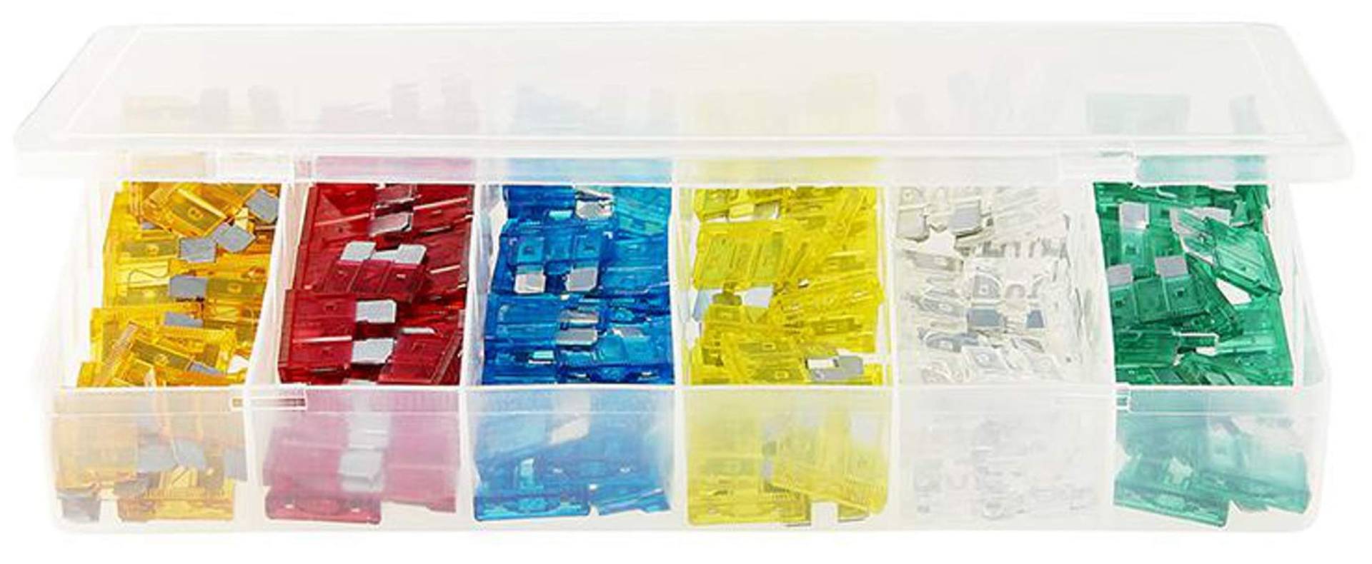 ProPlus Flachsicherungen Standard Sortiert 120 Stück im Kunststoff Box von ProPlus