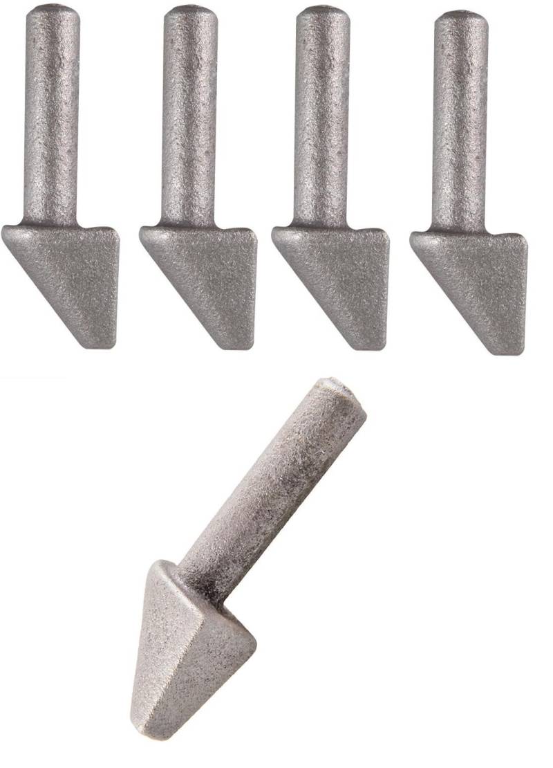 PAT Europe Schweißbolzen 4 x Anschweissbolzen 94mm Ankerbolzen Set Ø15 mm Bordwandscharnier für Stellbordscharnieren mit Einer Höhe von ca. 50 mm von PAT Europe