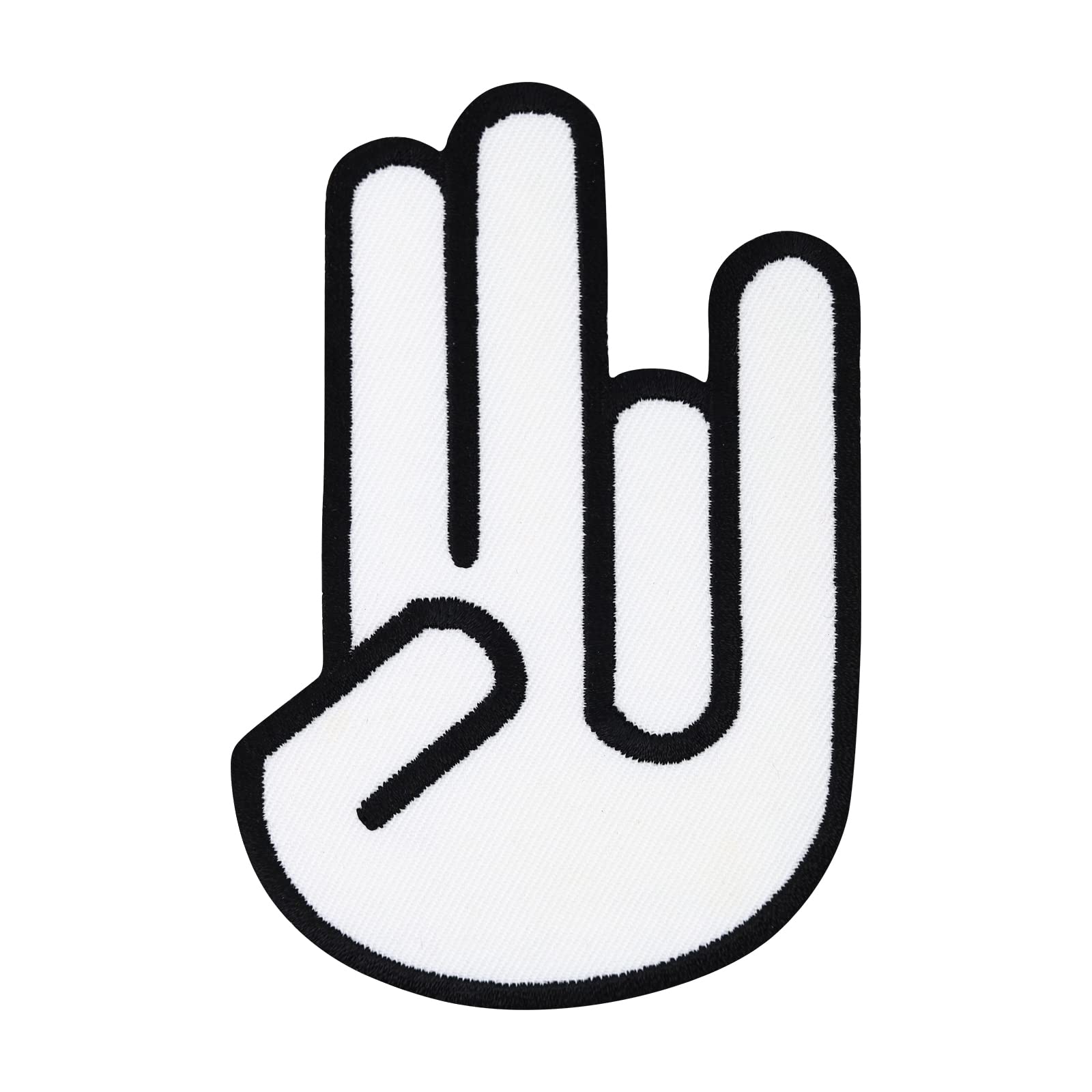 Schocker Hand Aufnäher gestickt - Shocker Hand Patch - Two Squirt One Dirt Auto Sticker Stickerei Aufkleber Biker Applikation für Jacke/Autositz/Motorradkoffer - 100x70mm Schocker Hand Aufnäher gestickt - Shocker Hand Patch - Two Squirt One Dirt Auto Sticker Stickerei Aufkleber Biker Applikation für Jacke/Autositz/Motorradkoffer - 100x70mm von PATCH KING
