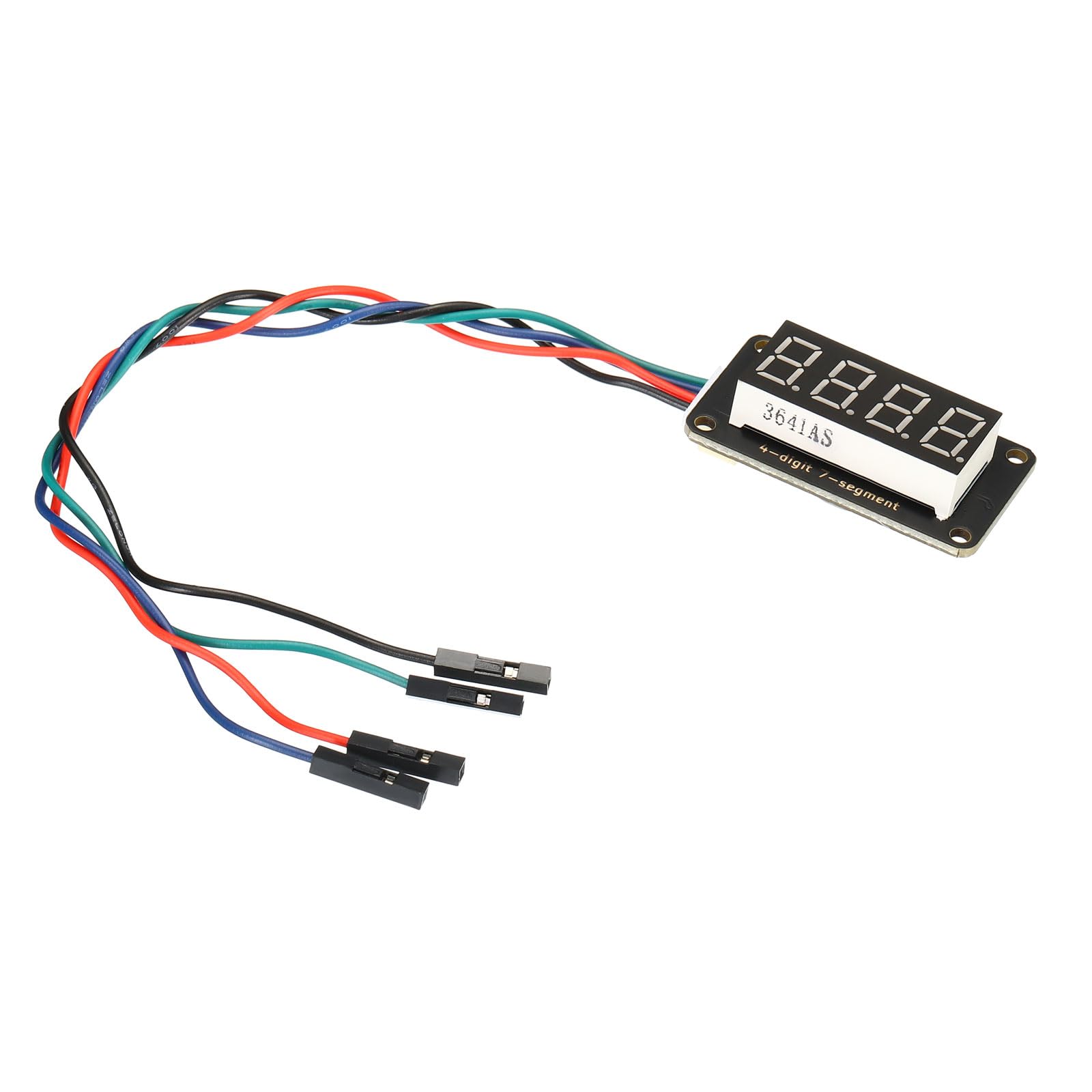 PATIKIL 0.36" 4 Digit LED Display Module 5V Gemeinsame Kathode LED Display Digital Rohr mit 4 Pin Drähte für Elektronische Steuerplatine 1.6 x 0.9 x 0.6" Rot PATIKIL 0.36" 4 Digit LED Display Module 5V Gemeinsame Kathode LED Display Digital Rohr mit 4 Pin Drähte für Elektronische Steuerplatine 1.6 x 0.9 x 0.6" Rot von PATIKIL