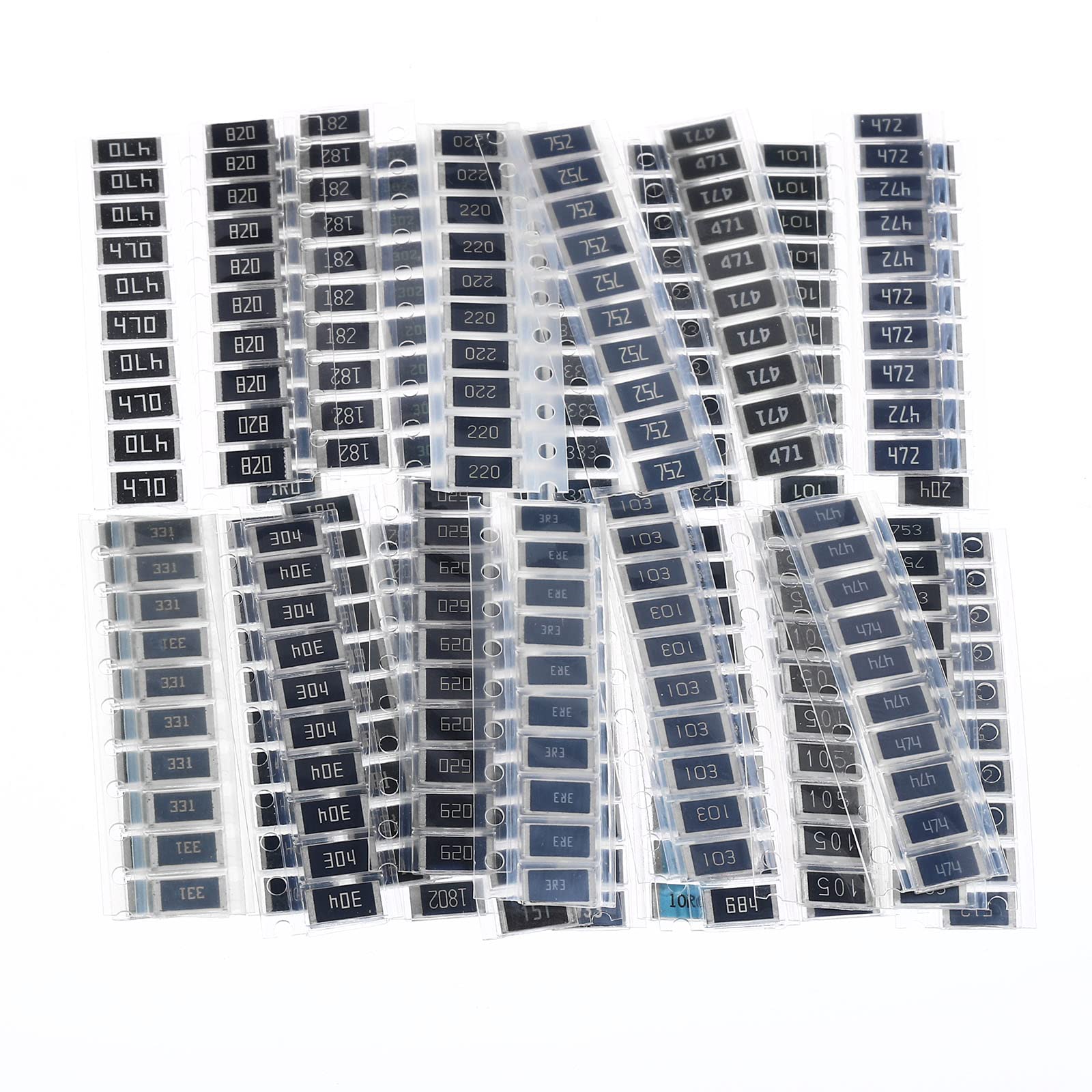 PATIKIL 1Set/330Stk 2512 Oberflächenmontage Gerät Widerstand Kit 1R-1M Ohm 33 Werte 5% Toleranz 1W DIY Chip Widerstände Sortiment Kit für Elektronische Produktes PATIKIL 1Set/330Stk 2512 Oberflächenmontage Gerät Widerstand Kit 1R-1M Ohm 33 Werte 5% Toleranz 1W DIY Chip Widerstände Sortiment Kit für Elektronische Produktes von PATIKIL