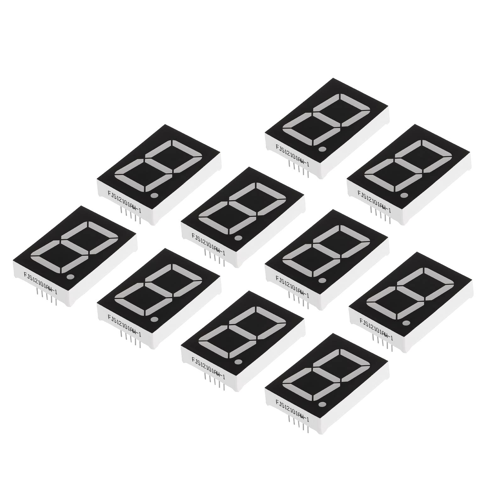 PATIKIL LED Anzeige Digitale Röhre 10 Pack Gemeinsame Kathode 7 Abschnitt 10 Pin 1 Ziffer 3V LED Anzeige Module für Elektronisch Fahrer Brett Weiß PATIKIL LED Anzeige Digitale Röhre 10 Pack Gemeinsame Kathode 7 Abschnitt 10 Pin 1 Ziffer 3V LED Anzeige Module für Elektronisch Fahrer Brett Weiß von PATIKIL
