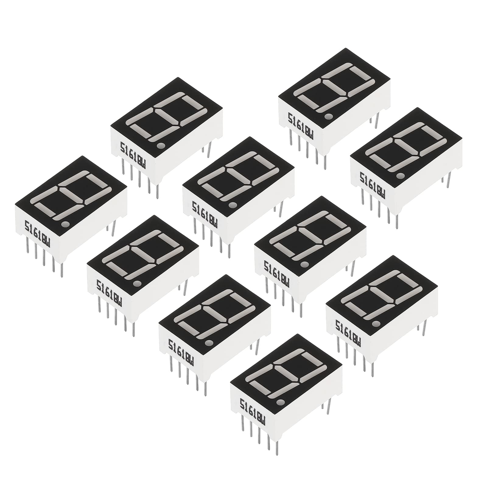 PATIKIL LED Anzeige Digitale Röhre 20 Pack Gemeinsame Anode 7 Abschnitt 10 Pin 1 Bit 3.3V 0.56" Ziffer Höhe LED Anzeige Module für Elektronisch Fahrer Brett Weiß PATIKIL LED Anzeige Digitale Röhre 20 Pack Gemeinsame Anode 7 Abschnitt 10 Pin 1 Bit 3.3V 0.56" Ziffer Höhe LED Anzeige Module für Elektronisch Fahrer Brett Weiß von PATIKIL