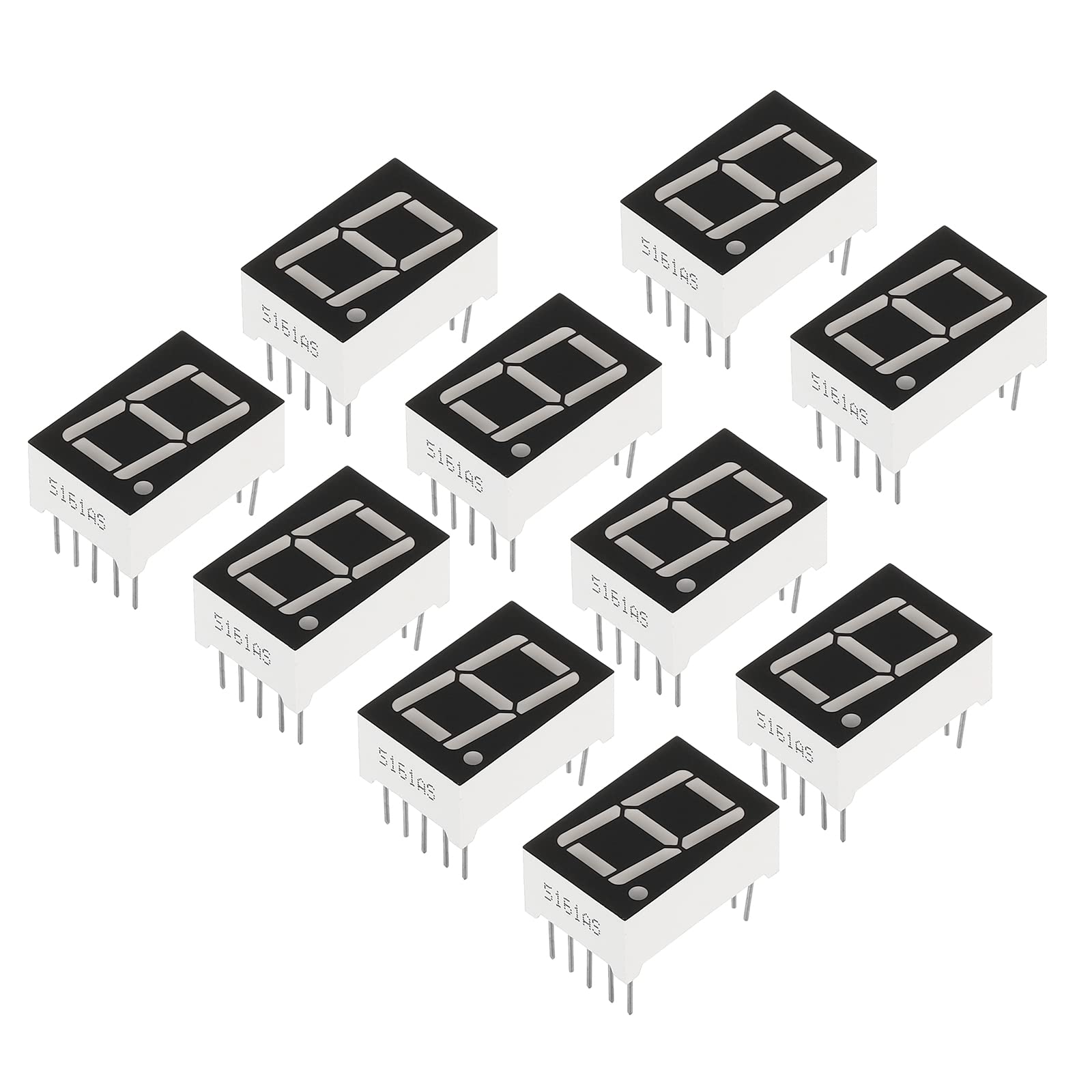 PATIKIL LED Anzeige Digitale Röhre 20 Pack Gemeinsame Kathode 7 Abschnitt 10 Pin 1 Bit 2.1V 0.56" Ziffer Höhe LED Anzeige Module für Elektronisch Fahrer Brett Rot PATIKIL LED Anzeige Digitale Röhre 20 Pack Gemeinsame Kathode 7 Abschnitt 10 Pin 1 Bit 2.1V 0.56" Ziffer Höhe LED Anzeige Module für Elektronisch Fahrer Brett Rot von PATIKIL