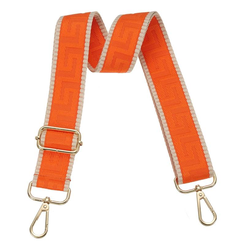 PATIKIL Taschengurt, Verstellbarer Umhängegurt Breiter Schultergurt Universal Ersatz Schultertaschengurt für Damenhandtaschen Canvas Satchels Rucksack, Orange von PATIKIL
