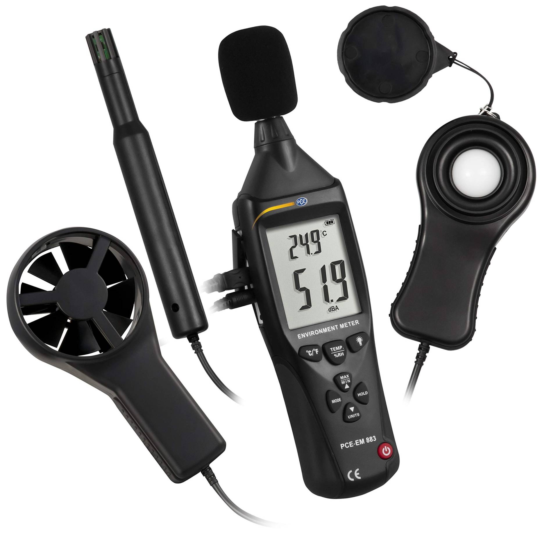 PCE Instruments PCE-EM 883 Anemometer PCE Instruments PCE-EM 883 Anemometer von PCE Instruments