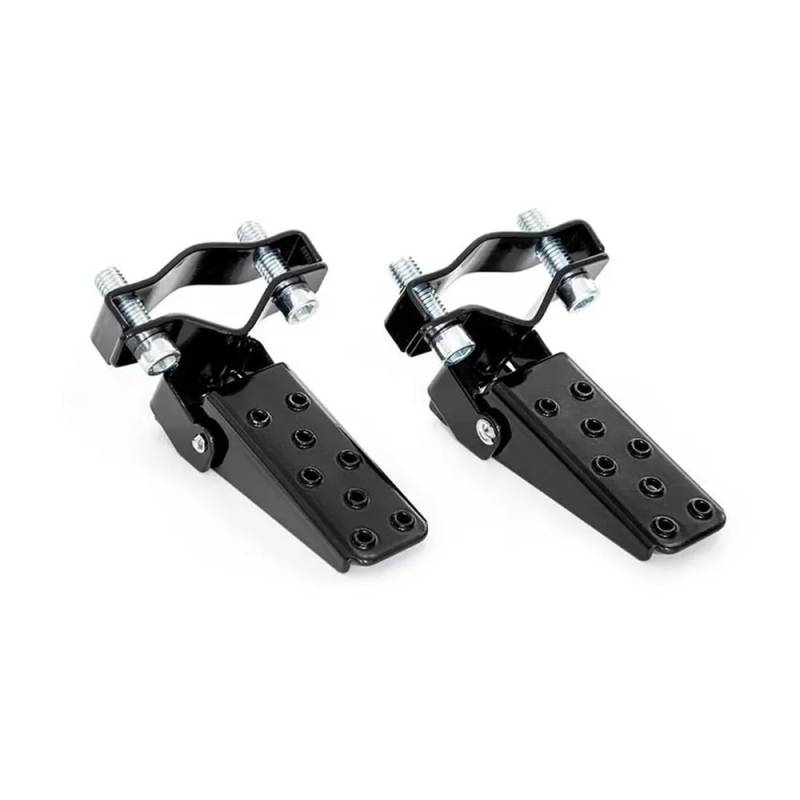 Motorrad Fußpedal 1 Paar Motorrad Faltbare Fußrasten Pedale Modifizierte Teile Kompatibel Motorrad Fußstützen Peg Klammern Zubehör von PDANBD