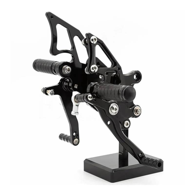Motorrad Fußpedal FÜR YZF R3 MT03 2014-2023 Motorrad Fußrastenanlage Hinten Sets Fußrasten Pedal Fußstütze Motorrad Fußstütze Peg Pedal von PDANBD