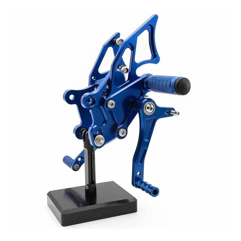 Motorrad Fußpedal FÜR YZF R3 MT03 2014-2023 Motorrad Fußrastenanlage Hinten Sets Fußrasten Pedal Fußstütze Motorrad Fußstütze Peg Pedal von PDANBD