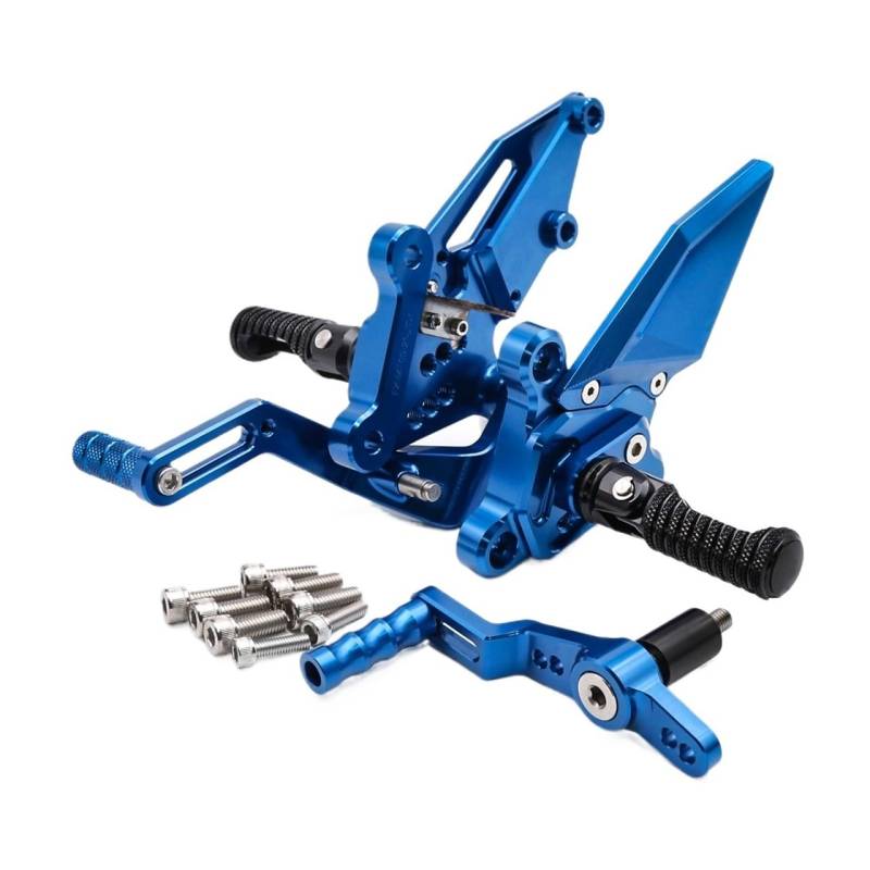 Motorrad Fußpedal FÜR Yam&aha MT-09 MT09 V3 FZ-09 FZ09 MT 09 2021 2022 2023 2024 Fußrastenanlage Fußrasten Fußstütze Hinten Set Fußrasten Pedal von PDANBD