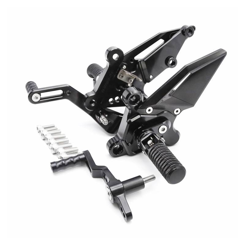Motorrad Fußpedal FÜR Yam&aha MT-09 MT09 V3 FZ-09 FZ09 MT 09 2021 2022 2023 2024 Fußrastenanlage Fußrasten Fußstütze Hinten Set Fußrasten Pedal von PDANBD