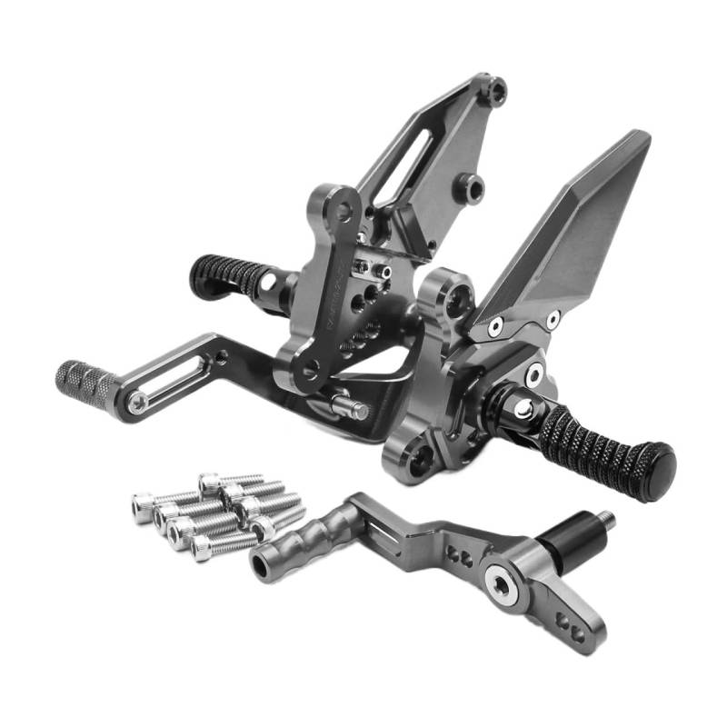 Motorrad Fußpedal Für Yam&aha MT-09 V3 FZ09 MT09 MT 09 FZ-09 2021 2022 2024 2023 Fußrastenanlage Fußrasten Fußstütze Hinten Set Fußrasten Pedal von PDANBD