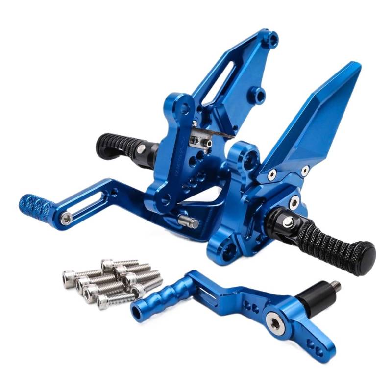 Motorrad Fußpedal Für Yam&aha MT-09 V3 FZ09 MT09 MT 09 FZ-09 2021 2022 2024 2023 Fußrastenanlage Fußrasten Fußstütze Hinten Set Fußrasten Pedal von PDANBD