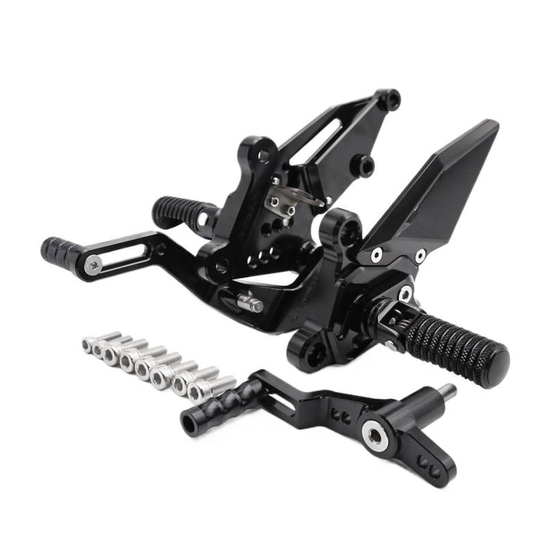 Motorrad Fußpedal Für Yam&aha MT-09 V3 FZ09 MT09 MT 09 FZ-09 2021 2022 2024 2023 Fußrastenanlage Fußrasten Fußstütze Hinten Set Fußrasten Pedal von PDANBD
