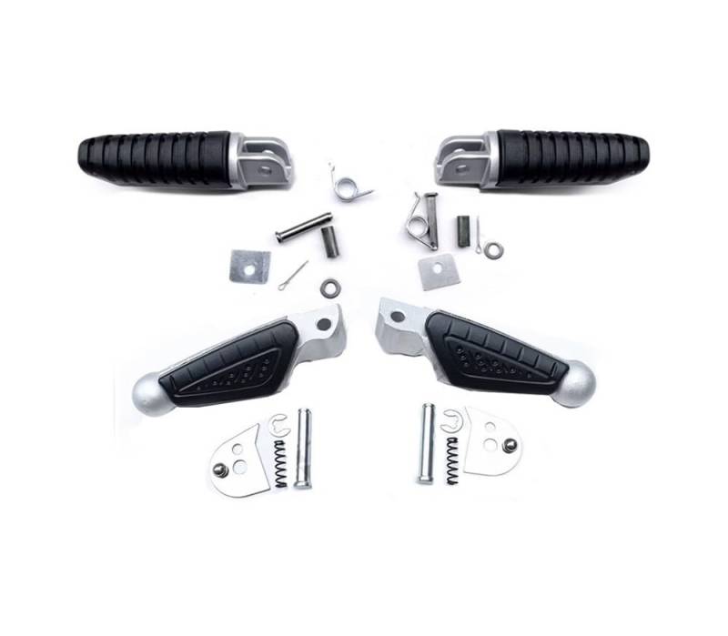 Motorrad Fußpedal Motorrad Fußstütze Fußstütze Pedal Für Leoncino 250 BJ250 Vorne Und Hinten Teile Pedal Halterung Pedal Unterstützung Pedale von PDANBD