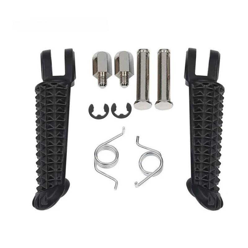 Motorrad Fußpedal Motorrad Fußstützen Fußrasten Hinten Vorne Fußrasten Fußrasten Für Yam&aha YZF R1 2002-2020 R6 2003-2020 YZF R6S R1M von PDANBD