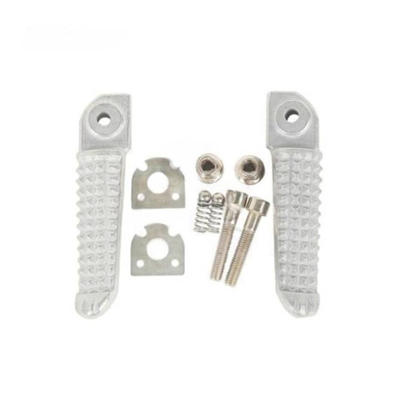 Motorrad Fußpedal Motorrad Fußstützen Fußrasten Hinten Vorne Fußrasten Fußrasten Für Yam&aha YZF R1 2002-2020 R6 2003-2020 YZF R6S R1M von PDANBD