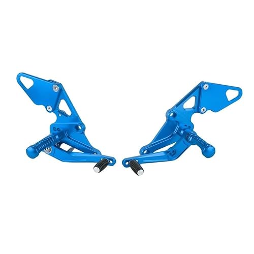 Motorrad Fußpedal Motorrad Hinten Fußstütze Pedal Für Yam&aha MT07 FZ07 MT-07 FZ-07 MT FZ 07 2013-2019 2020 Einstellbare Fußrasten Pedale Zubehör von PDANBD
