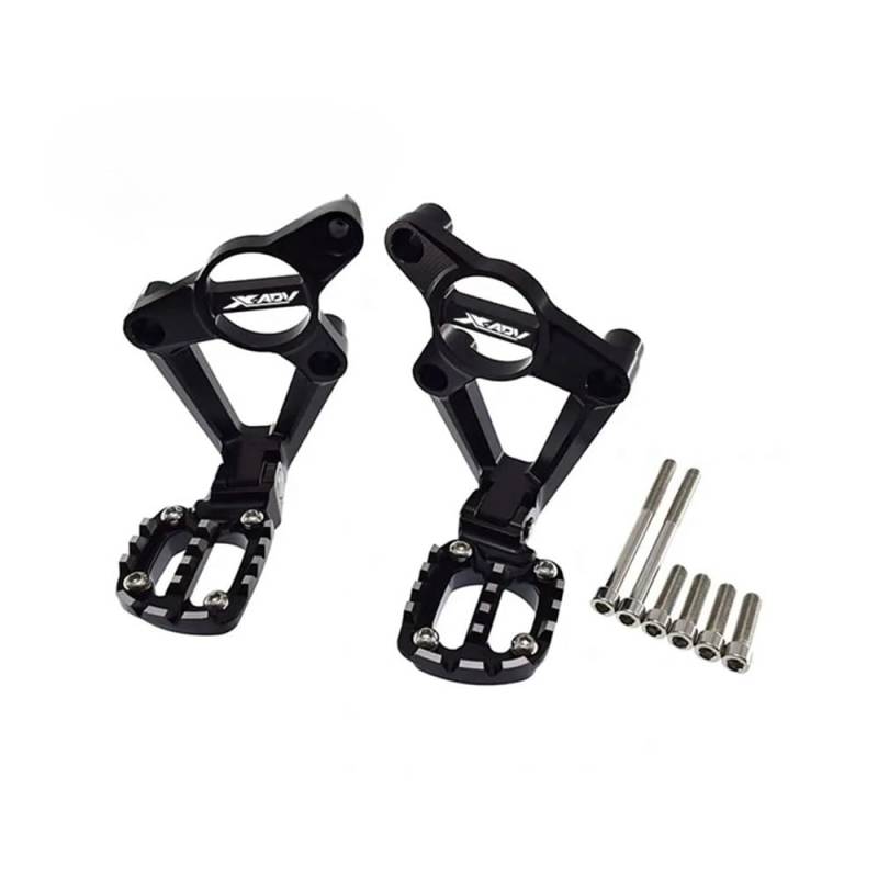 Motorrad Fußpedal Motorrad Hinten Pedal Fuß Ständer Klapp Fußstützen Passagier Motorrad Peg Klammern Fuß Für XADV 750 2018 2019 2020 von PDANBD