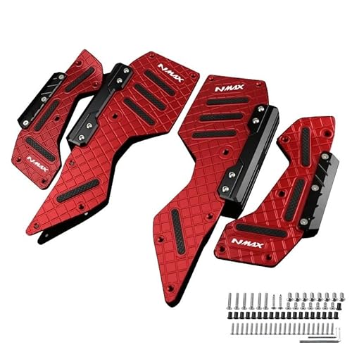 Motorrad Fußpedal Motorradzubehör Für Yam&aha NMAX155 Nmax125 2020 2021 2022 2023, Modifizierte Fußstützen, Fußpedalschutz von PDANBD