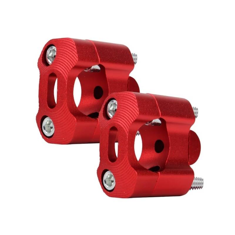 Motorrad Lenkerklemmen Für 7/8" Motorrad 22mm 28mm 1 Paar Motorrad-Lenkerklemme Motorrad-Lenkerklemmen Lenkererhöhung Adapter Riser-Klemme von PDANBD
