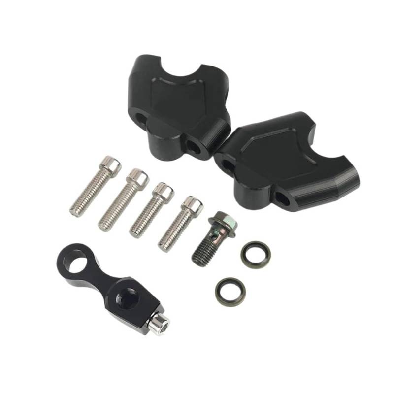 Motorrad Lenkerklemmen Motorrad Griff Bar Clamp Angehoben Verlängern Lenker Halterung Riser Für CB500X 2019 2020 CB Cb500x Lenker Riser von PDANBD