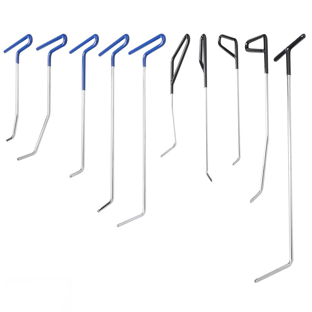 PDR Werkzeuge Set zur Reparatur von Fahrzeugdellen und Ausbeulwerkzeug für Karosserien - Entfernen Sie Dellen und Hagelschäden am Auto (10 Stück) von PDR TOOLS