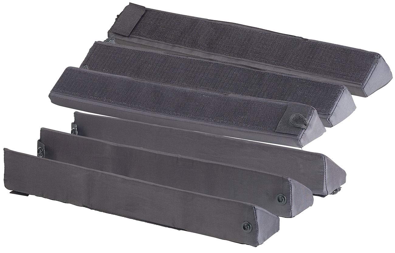 PEARL Kofferraum Befestigung: 2er Pack Kofferraum-Gepäckfixierung aus Schaumstoff/Nylon,3-teilig (Kofferraum Halter, Kofferraum Befestigungssysteme, Kofferraumtasche) von PEARL
