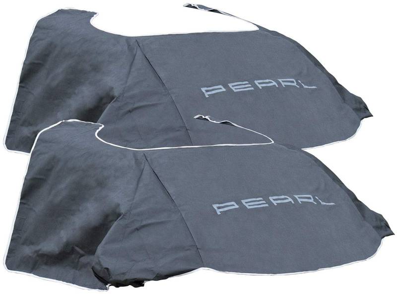 PEARL Auto Abdeckplane: 2er-Set Anti-EIS-Kfz-Scheibenabdeckung, Magnet-Fixierung, 270 x 94 cm (Auto Abdeckplane mit Magnet, Abdeckung Winter, Windschutzscheibe) von PEARL