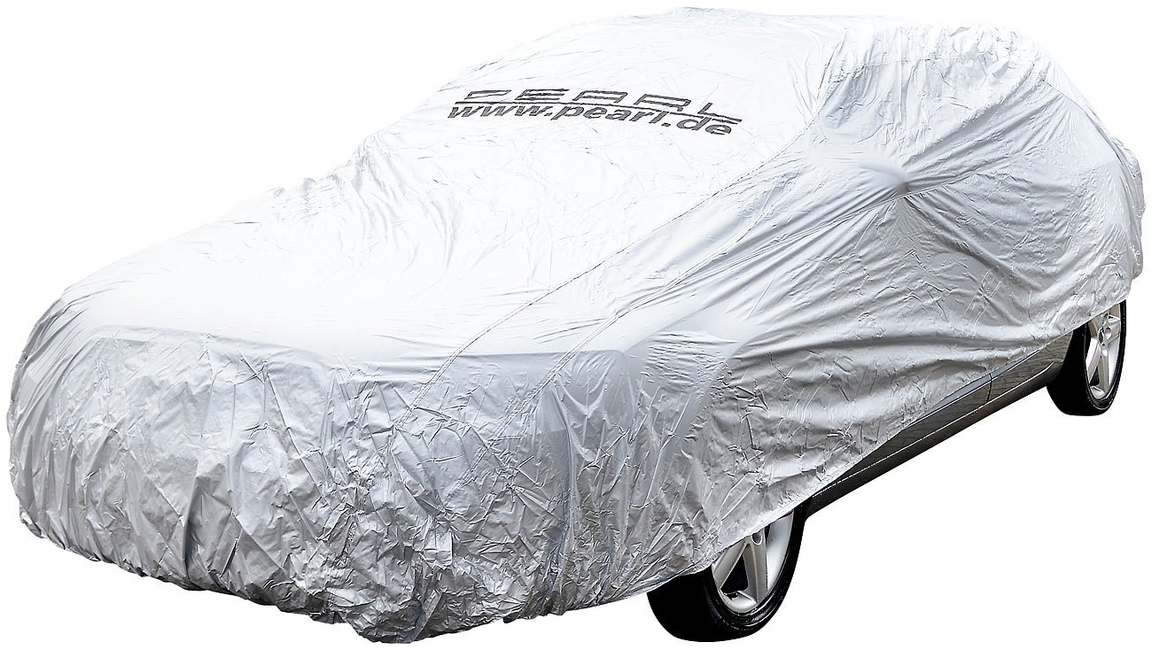 PEARL Car Cover: Premium Auto-Vollgarage für Oberklasse, 508 x 178 x 119 cm (Faltgarage, Faltgarage Auto Winterfest, Sonnenschutz) von PEARL