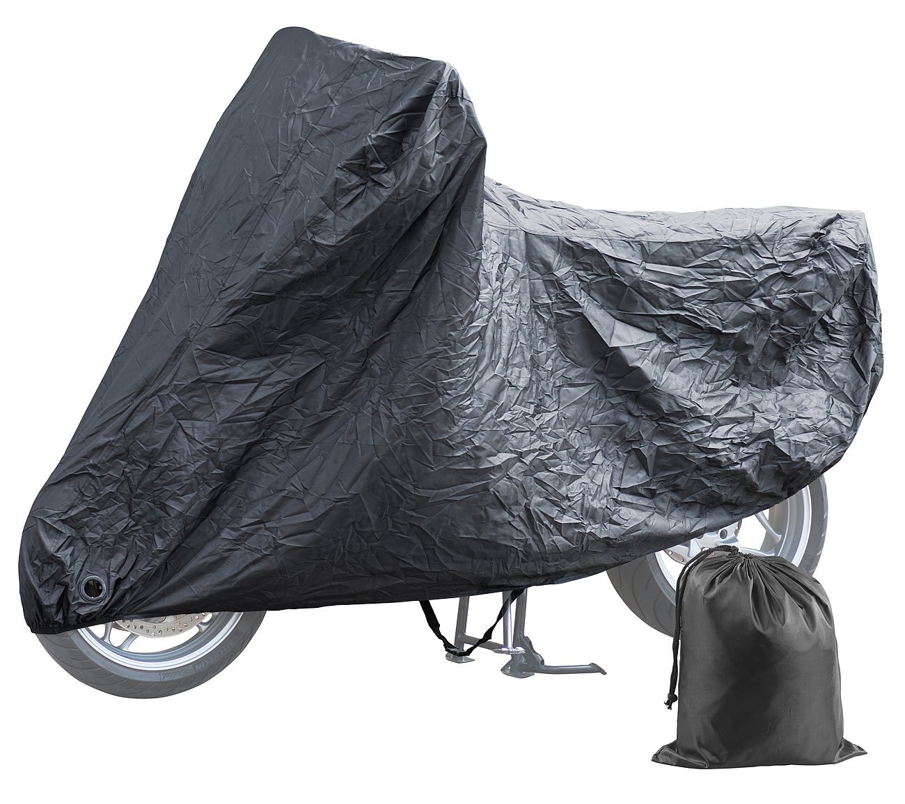 PEARL Roller Abdeckung: Wasserabweisende E-Bike- & Motorrad-Vollgarage (S), 199 x 89 x 117 cm (Roller Abdeckplane, Rollergarage, wasserdicht) von PEARL