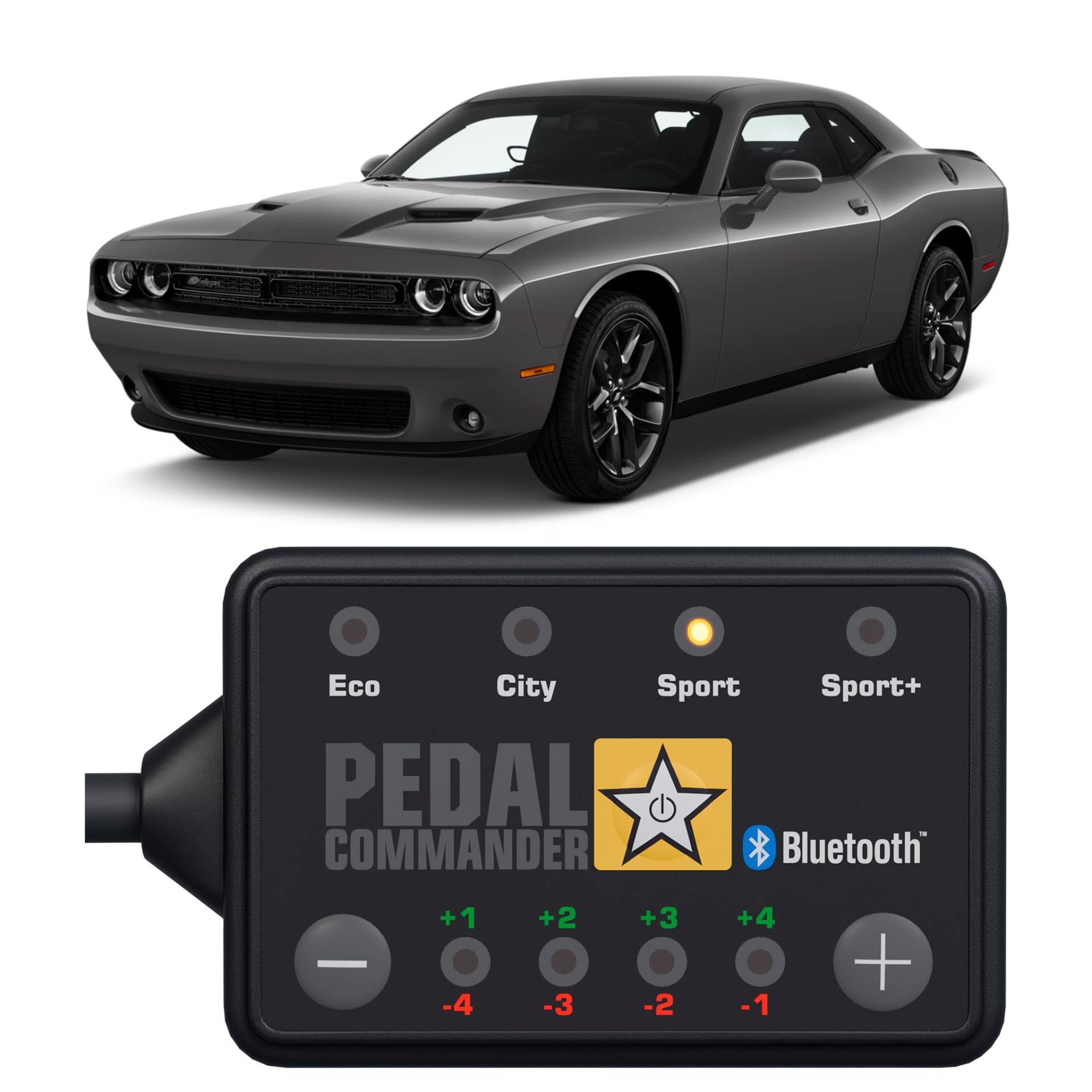 PEDAL COMMANDER für Dodge Challenger 2008+ 3. Gen 3.6L 5.7L 6.1L 6.2L 6.4L - GasPedal Tuning Zubehör von PEDAL COMMANDER