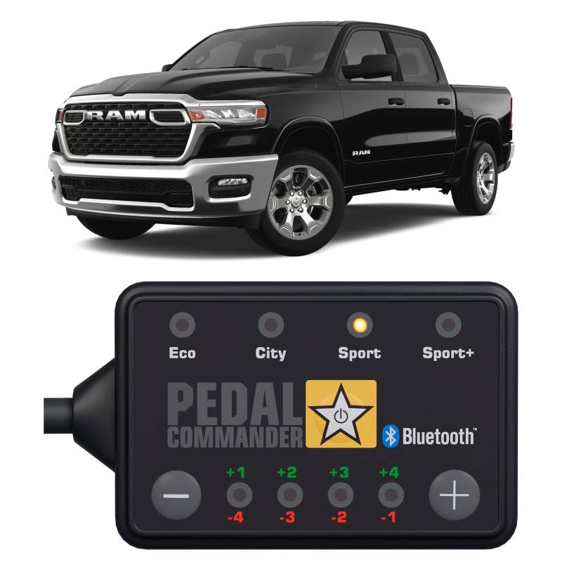PEDAL COMMANDER für RAM Pickup 2019+ 5. Gen 1500 3.6L 5.7L 6.2L - GasPedal Tuning Zubehör von PEDAL COMMANDER