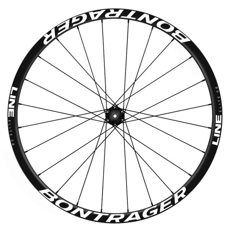 Felgenaufkleber BONTRAGER Line Elite 30 WH68 weiß 010 von PEGATINEA