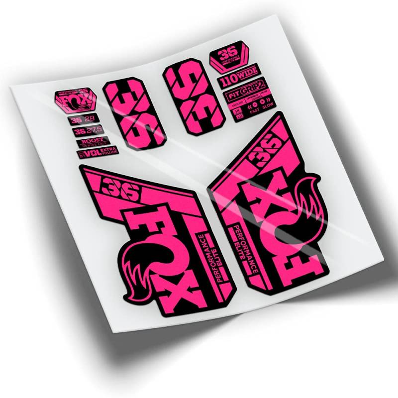 Fox 36 Performance Elite 2021 Farben WP427 Neonpink von Molyrrd