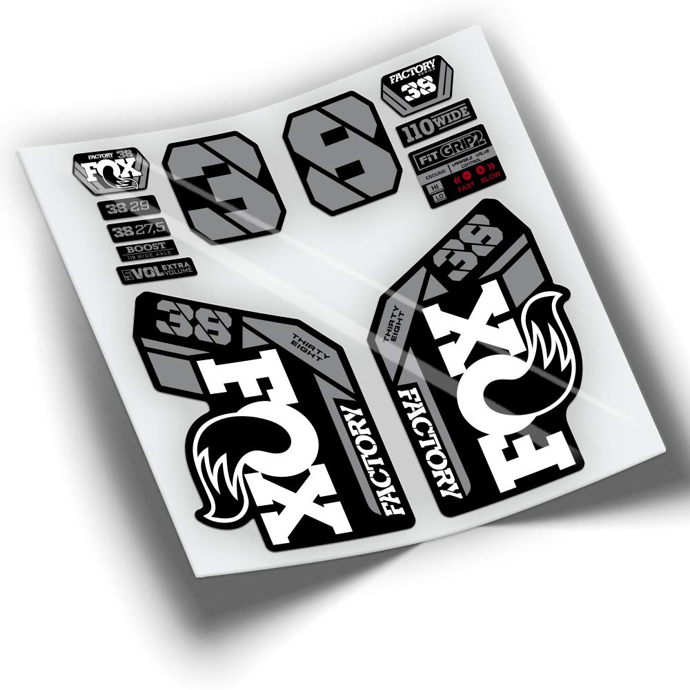 Fox 38 Factory 2021 Bicolor WP432 Weiß 010 Fox 38 Factory 2021 Bicolor WP432 Weiß 010 von PEGATINEA