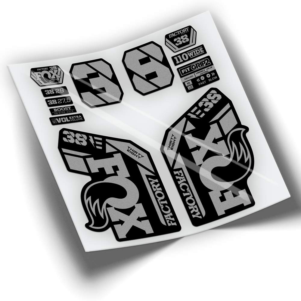 Fox 38 Factory EBIKE 2021 Farben WP437 Silber Fox 38 Factory EBIKE 2021 Farben WP437 Silber von PEGATINEA