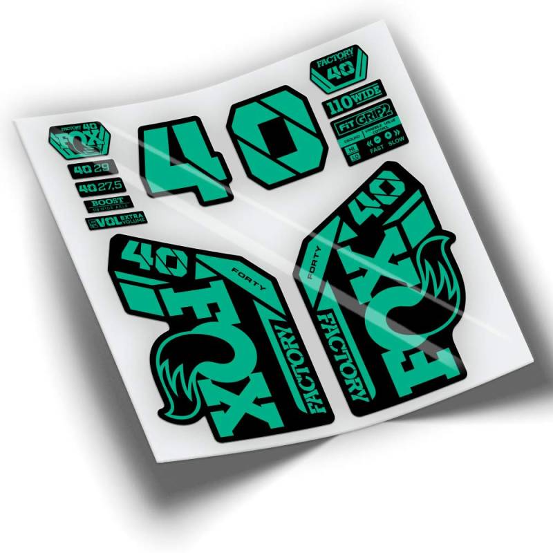 Fox 40 Factory 2021 Farben WP441 Türkis von PEGATINEA