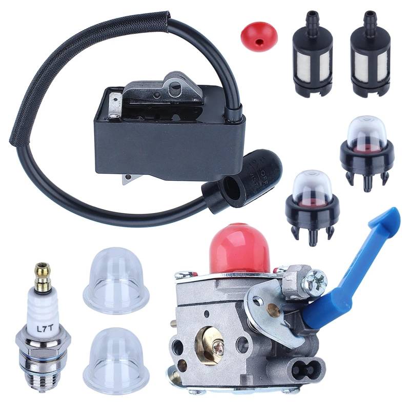 PEGGYLIN Vergaserzündung COZil TuneUp Kit Passend for Husqvarna 128C 128LD 128R 125C 125E 125L Rasentrimmer Freischneider Zubehör von PEGGYLIN