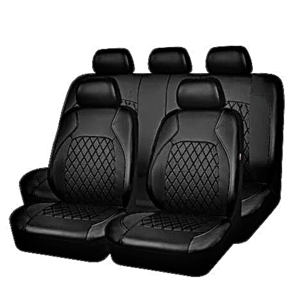 PEIIP Autositzbezüge sind geeignet für Toyota RAV4 Hybrid 2016-2021 Corolla iM 2017-2018 Kompatibel mit Autositzbezügen,Schwarz von PEIIP