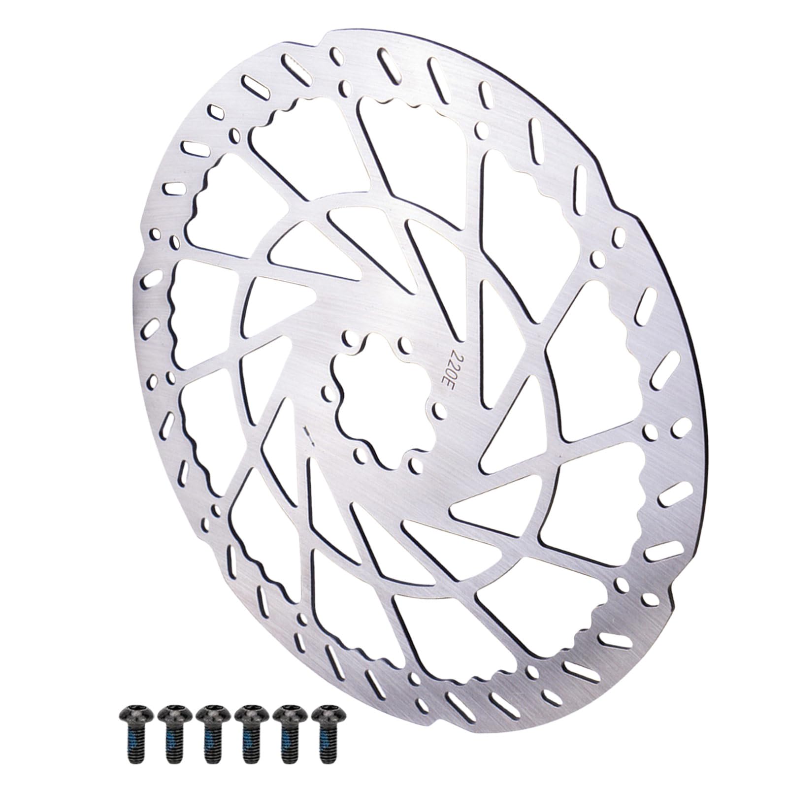 PEILINZE Edelstahl Fahrräder Scheibenbremse Rotor mit Schrauben 140/160/180/203/220 mm Fahrradbremsen Rotoradapter PEILINZE Edelstahl Fahrräder Scheibenbremse Rotor mit Schrauben 140/160/180/203/220 mm Fahrradbremsen Rotoradapter von PEILINZE